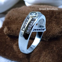 Avani Jewellers Silver Gents Fancy Rings - 4.7, 26