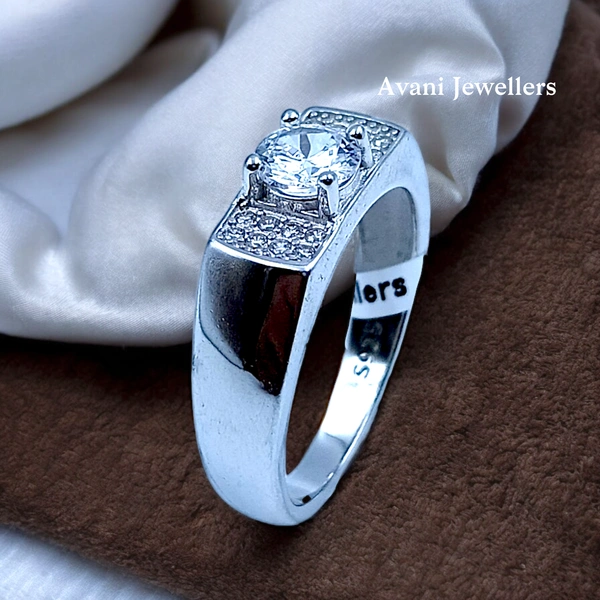 Avani Jewellers Silver Gents Fancy Rings - 5.13, 23