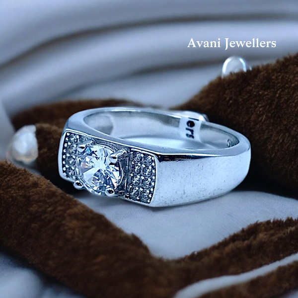 Avani Jewellers Silver Gents Fancy Rings - 5.13, 23