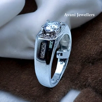 Avani Jewellers Silver Gents Fancy Rings - 4.95, 21
