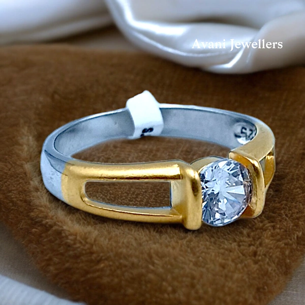 Avani Jewellers Silver Gents Fancy Rings - 3.5, 25