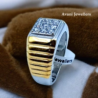 Avani Jewellers Silver Gents Fancy Rings - 6.67, 17
