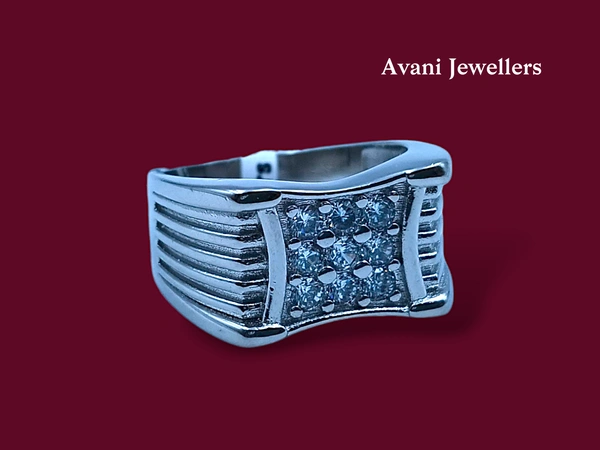 Avani Jewellers Silver Gents Fancy Rings - 7.35, 17