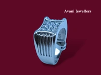 Avani Jewellers Silver Gents Fancy Rings - 7.35, 17