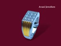 Avani Jewellers Silver Gents Fancy Rings - 6.53, 25