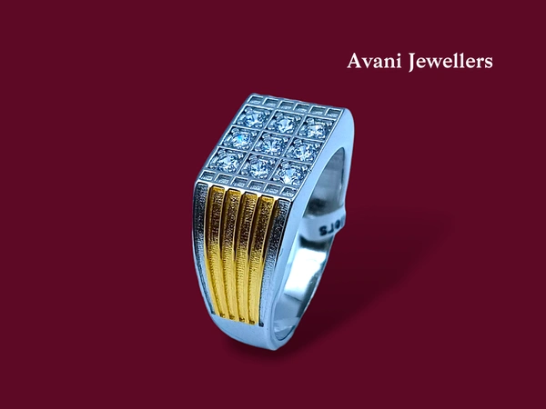 Avani Jewellers Silver Gents Fancy Rings - 6.53, 25