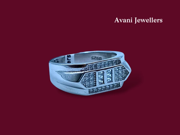 Avani Jewellers Silver Gents Fancy Rings - 6.26, 21