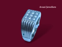 Avani Jewellers Silver Gents Fancy Rings - 6.08, 20
