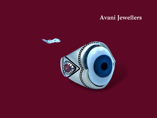 Avani Jewellers Silver Gents Fancy Rings - 10.17, 30