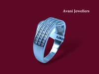 Avani Jewellers Silver Gents Fancy Rings - 4.84, 23