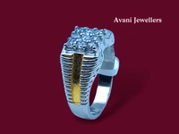 Avani Jewellers Silver Gents Fancy Rings - 6.69, 20