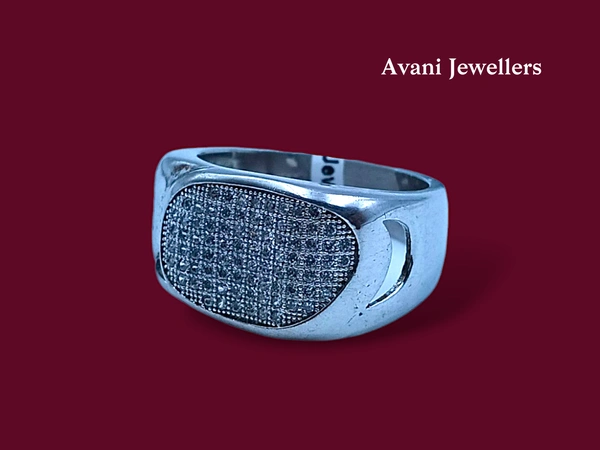 Avani Jewellers Silver Gents Fancy Rings - 8.48, 22