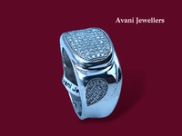 Avani Jewellers Silver Gents Fancy Rings - 8.48, 22
