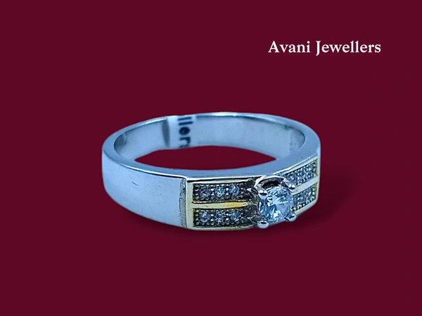 Avani Jewellers Silver Gents Fancy Rings - 3.48, 17