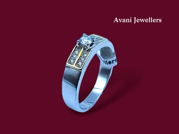 Avani Jewellers Silver Gents Fancy Rings - 3.48, 17