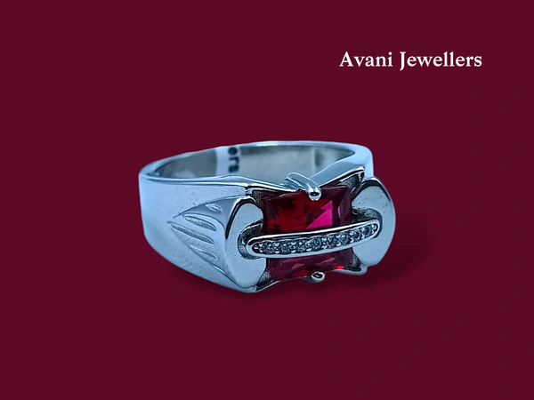 Avani Jewellers Silver Gents Fancy Rings - 7.55, 24