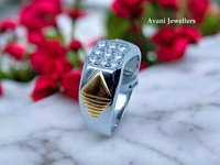 Avani Jewellers Silver Gents Fancy Rings - 6.19, 20