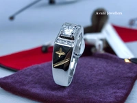 Avani Jewellers Silver Gents Fancy Rings - 6.66, 28