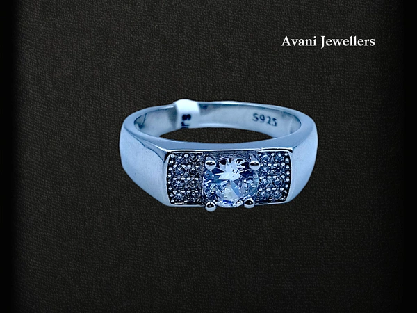 Avani Jewellers Silver Gents Fancy Rings - 5.05, 23