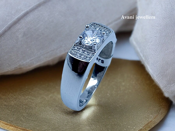 Avani Jewellers Silver Gents Fancy Rings - 5.05, 23