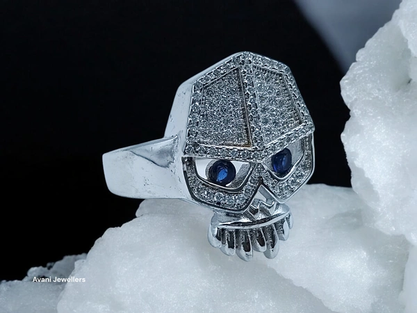Avani Jewellers Silver Gents Fancy Rings - 6.61, 21