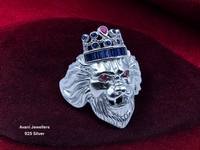 Avani Jewellers Silver Gents Fancy Rings - 9.04, White