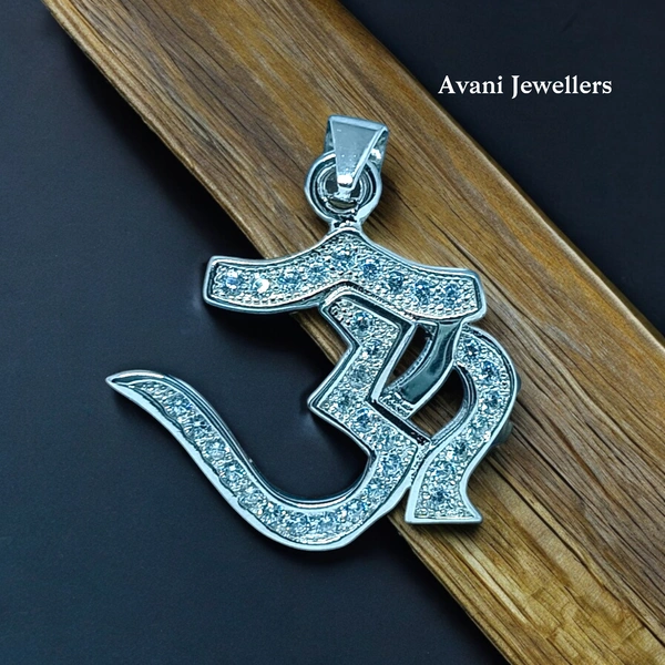 Avani Jewellers Silver God Pendant - 3.1