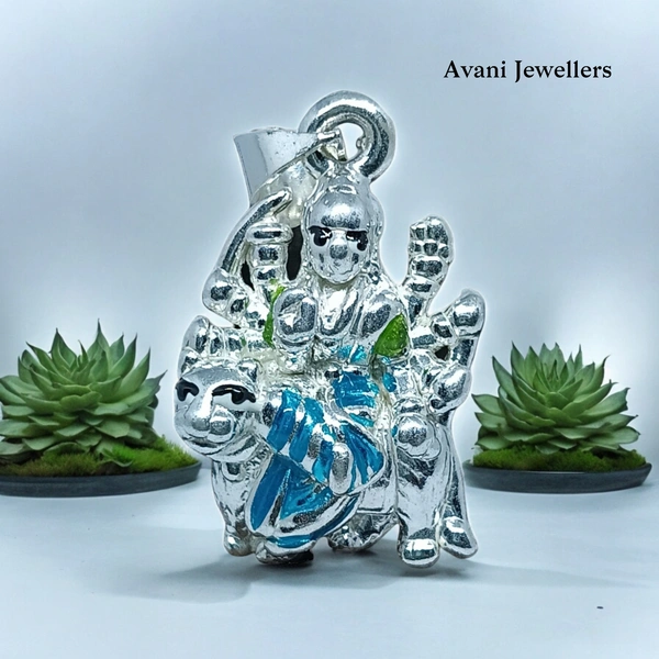 Silver God Pendant - 4.2