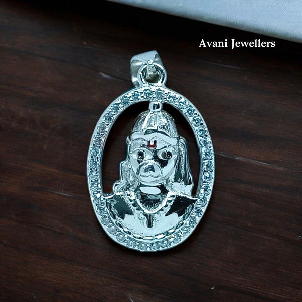 Silver God Pendant - 2.85