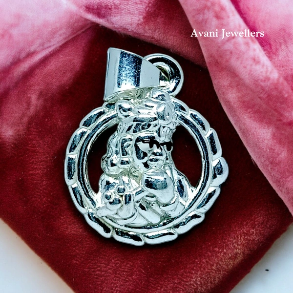 Silver God Pendant - 3.41