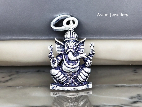 Silver God Pendant - 4.13