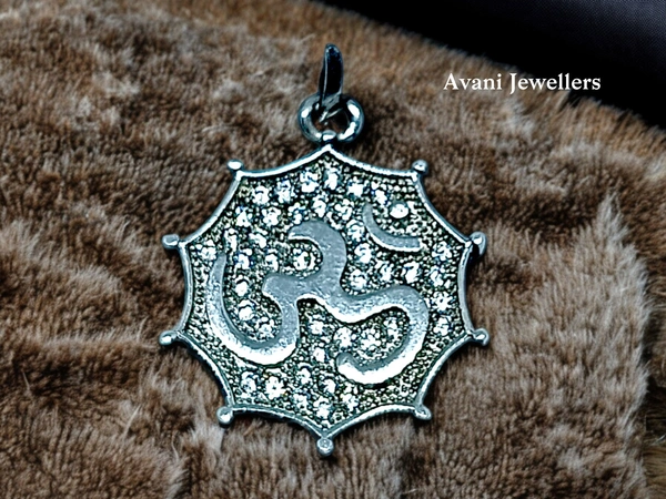Silver God Pendant - 3.14