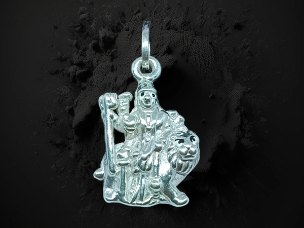 Silver God Pendant - 4.44