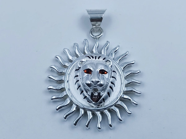 Silver God Pendant - 12.9