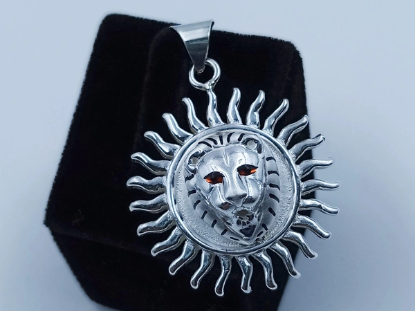 Silver God Pendant - 12.9