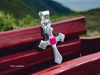 Silver God Pendant - 2.33