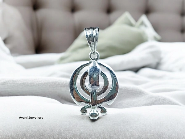 Silver God Pendant - 2.19