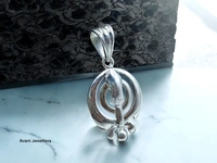 Silver God Pendant - 2.19