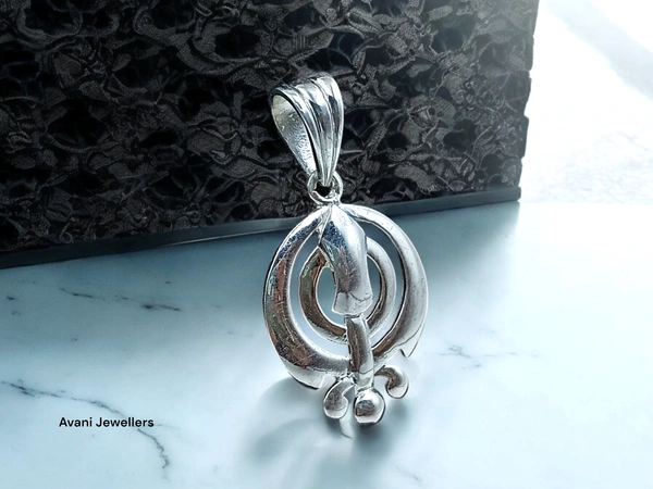 Silver God Pendant - 2.19