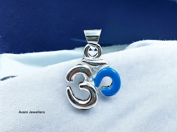 Silver God Pendant - 1.92