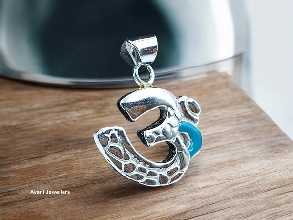 Silver God Pendant - 4.06