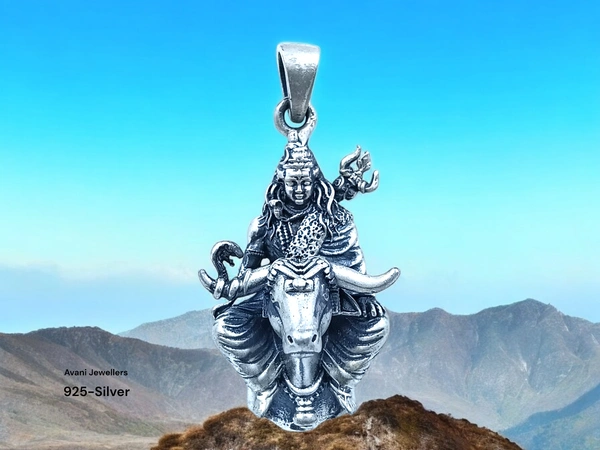 Silver God Pendant - 11.13