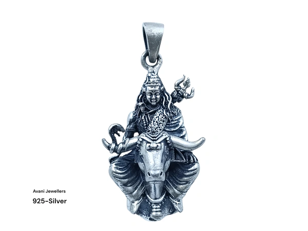 Silver God Pendant - 11.13