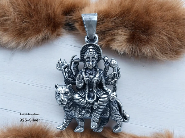 Silver God Pendant - 13.7