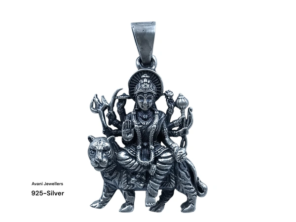 Silver God Pendant - 13.7