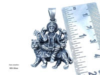 Silver God Pendant - 13.7