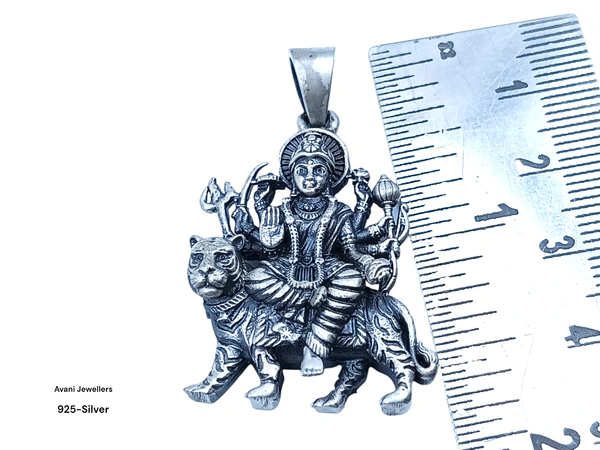 Silver God Pendant - 13.7