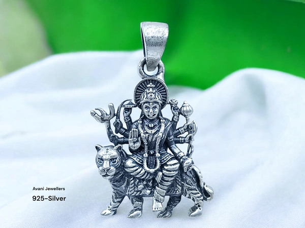 Avani Jewellers Silver God Pendant - 5.99