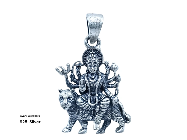Avani Jewellers Silver God Pendant - 5.99