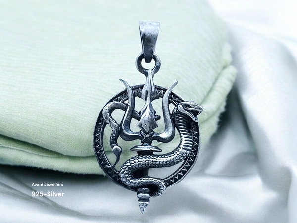 Avani Jewellers Silver God Pendant - 5.2